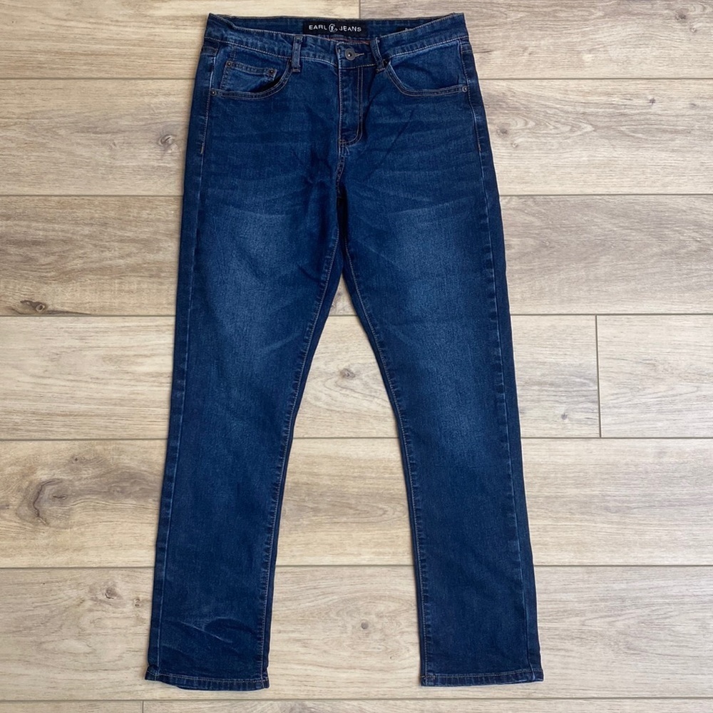 Earl Jeans Skinny Fit Straight‎ Leg Jeans
